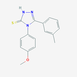 4-(4-Methoxyphenyl)-5-(3-methylphenyl)-4H-1,2,4-triazole-3-thiolͼƬ