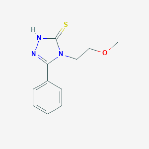 4-(2-Methoxyethyl)-5-phenyl-4H-1,2,4-triazole-3-thiolͼƬ