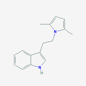 3-[2-(2,5-Dimethyl-1H-pyrrol-1-yl)ethyl]-1H-indoleͼƬ