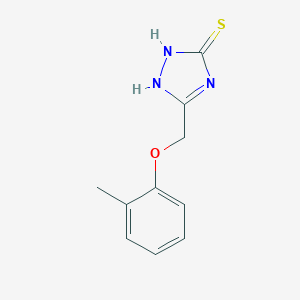 5-(2-methylphenoxymethyl)-4H-1,2,4-triazole-3-thiol图片