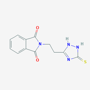 2-[2-(5-mercapto-1H-1,2,4-triazol-3-yl)ethyl]-1H-isoindole-1,3(2H)-dioneͼƬ