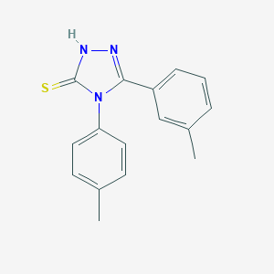 5-(3-Methylphenyl)-4-(4-methylphenyl)-4H-1,2,4-triazole-3-thiolͼƬ