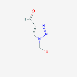 1-(methoxymethyl)-1H-1,2,3-triazole-4-carbaldehyde图片