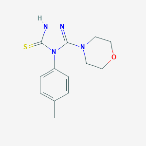 4-(4-Methylphenyl)-5-(morpholin-4-yl)-4H-1,2,4-triazole-3-thiolͼƬ