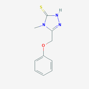 4-methyl-3-(phenoxymethyl)-4,5-dihydro-1H-1,2,4-triazole-5-thione图片