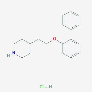 4-[2-([1,1'-Biphenyl]-2-yloxy)ethyl]piperidinehydrochlorideͼƬ