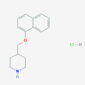 4-[(1-Naphthyloxy)methyl]piperidine HydrochlorideͼƬ