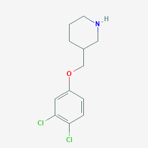 3-[(3,4-Dichlorophenoxy)methyl]piperidineͼƬ