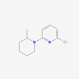 1-(6-Chloro-2-pyridinyl)-2-methylpiperidineͼƬ