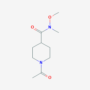 1-acetyl-N-methoxy-N-methylpiperidine-4-carboxamideͼƬ