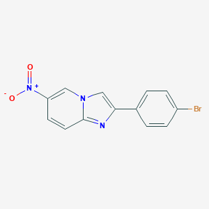 2-(4-Bromophenyl)-6-nitroimidazo[1,2-a]pyridineͼƬ