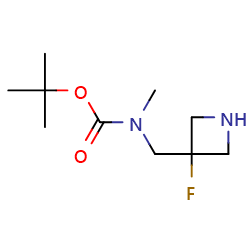 tert-butylN-[(3-fluoroazetidin-3-yl)methyl]-N-methyl-carbamateͼƬ