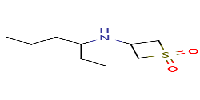 3-[(hexan-3-yl)amino]-1?-thietane-1,1-dioneͼƬ