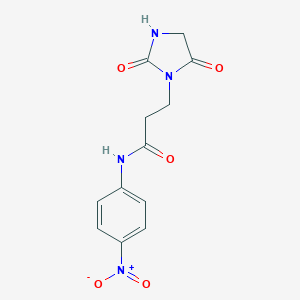 3-(2,5-Dioxoimidazolidin-1-yl)-N-(4-nitrophenyl)propanamideͼƬ