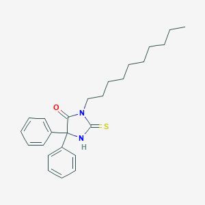 3-Decyl-5,5'-diphenyl-2-thioxo-4-imidazolidinoneͼƬ