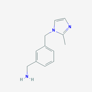 {3-[(2-methyl-1H-imidazol-1-yl)methyl]phenyl}methanamineͼƬ