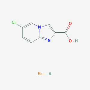 6-chloroimidazo[1,2-a]pyridine-2-carboxylic acid hydrobromide hydrateͼƬ