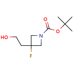 tert-butyl3-fluoro-3-(2-hydroxyethyl)azetidine-1-carboxylateͼƬ