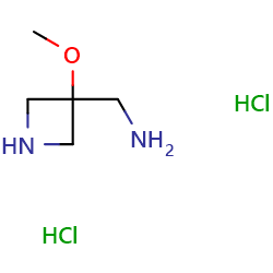 (3-methoxyazetidin-3-yl)methanaminedihydrochlorideͼƬ