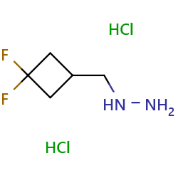 (3,3-difluorocyclobutyl)methylhydrazinedihydrochlorideͼƬ