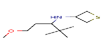 N-(1-methoxy-4,4-dimethylpentan-3-yl)thietan-3-amineͼƬ