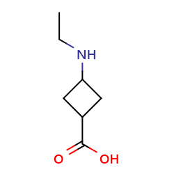 3-(ethylamino)cyclobutane-1-carboxylicacidͼƬ