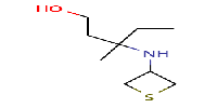 3-methyl-3-[(thietan-3-yl)amino]pentan-1-olͼƬ