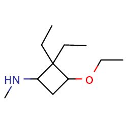 3-ethoxy-2,2-diethyl-N-methylcyclobutan-1-amineͼƬ