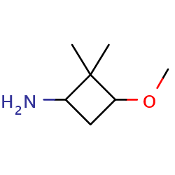 3-methoxy-2,2-dimethylcyclobutan-1-amineͼƬ