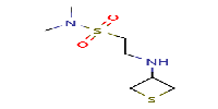 N,N-dimethyl-2-[(thietan-3-yl)amino]ethane-1-sulfonamideͼƬ