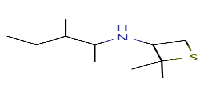 2,2-dimethyl-N-(3-methylpentan-2-yl)thietan-3-amineͼƬ