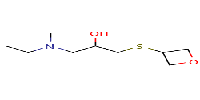 1-[ethyl(methyl)amino]-3-(oxetan-3-ylsulfanyl)propan-2-olͼƬ