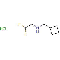 (cyclobutylmethyl)(2,2-difluoroethyl)aminehydrochlorideͼƬ