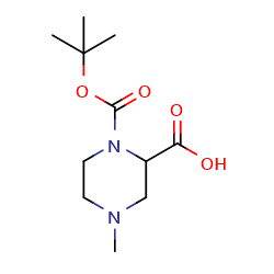 1-[(tert-butoxy)carbonyl]-4-methylpiperazine-2-carboxylicacidͼƬ