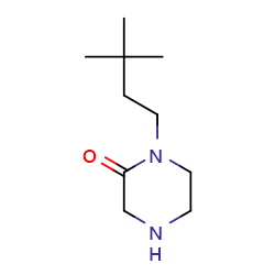 1-(3,3-dimethylbutyl)piperazin-2-oneͼƬ