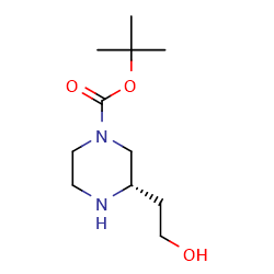 tert-butyl(3S)-3-(2-hydroxyethyl)piperazine-1-carboxylateͼƬ