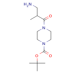 tert-butyl4-(3-amino-2-methylpropanoyl)piperazine-1-carboxylateͼƬ