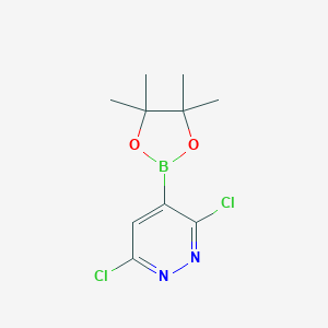 3,6-dichloro-4-(tetramethyl-1,3,2-dioxaborolan-2-yl)pyridazineͼƬ