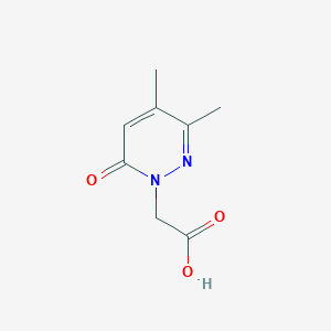 2-(3,4-dimethyl-6-oxo-1,6-dihydropyridazin-1-yl)aceticacidͼƬ