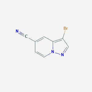 3-Bromopyrazolo[1,5-A]Pyridine-5-carbonitrileͼƬ