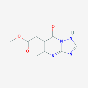 Methyl 2-(7-hydroxy-5-methyl[1,2,4]triazolo[1,5-a]pyrimidin-6-yl)acetateͼƬ