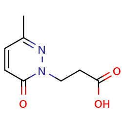 3-(3-methyl-6-oxo-1,6-dihydropyridazin-1-yl)propanoicacidͼƬ