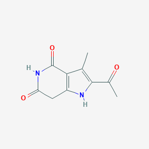 2-acetyl-3-methyl-1H,4H,5H,6H,7H-pyrrolo[3,2-c]pyridine-4,6-dioneͼƬ