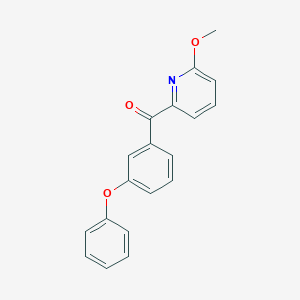 6-Methoxy-2-(3-phenoxybenzoyl)pyridineͼƬ