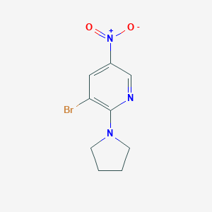 3-Bromo-5-nitro-2-(pyrrolidin-1-yl)pyridineͼƬ