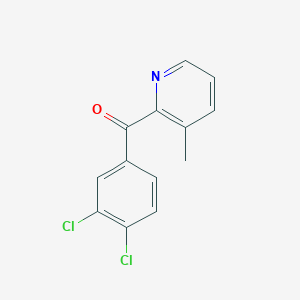 2-(3,4-Dichlorobenzoyl)-3-methylpyridineͼƬ