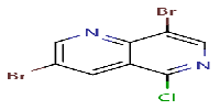 3,8-dibromo-5-chloro-1,6-naphthyridineͼƬ