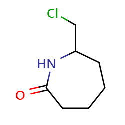 7-(chloromethyl)azepan-2-one图片