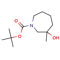 tert-butyl3-hydroxy-3-methyl-azepane-1-carboxylate图片