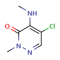 5-chloro-2-methyl-4-(methylamino)-2,3-dihydropyridazin-3-oneͼƬ